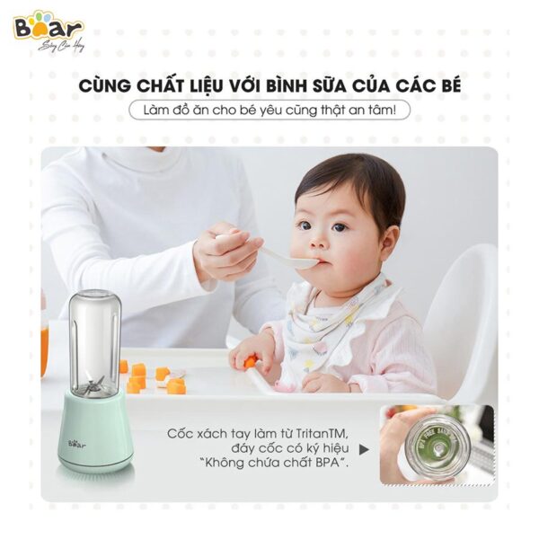 Máy xay sinh tố cầm tay Bear LLJ-D04A1 - Ảnh 11