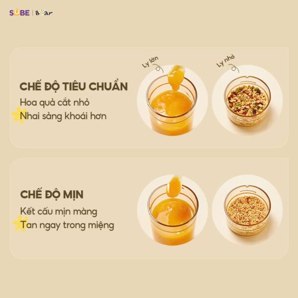 Máy xay sinh tố cầm tay Bear SB-MX04K - Ảnh 21