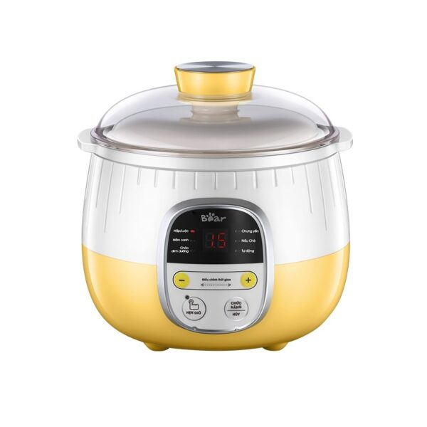 noi-nau-cham-bear-0.8l-SUBE001-0 Nồi nấu chậm Bear 0,8L SUBE001 (Bản Quốc Tế) - Ảnh 1