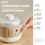 Nồi nấu chậm Bear 0.8L DDZ-A08T8 (Bản Quốc Tế) - Ảnh 8