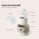 Nồi nấu chậm Bear 0.8L DDZ-A08T8 (Bản Quốc Tế) - Ảnh 15