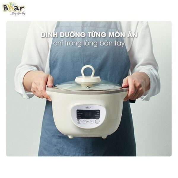 Nồi nấu chậm Bear 1,6L SUBE002 (Bản Quốc Tế) - Ảnh 8