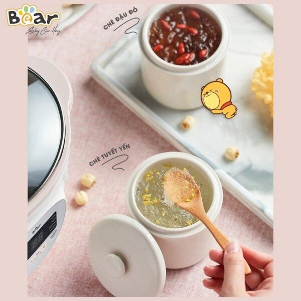 Nồi nấu chậm Bear 1,6L SUBE002 (Bản Quốc Tế) - Ảnh 11