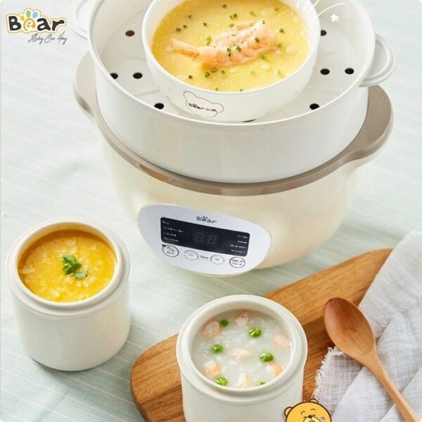 Nồi nấu chậm Bear 1,6L SUBE002 (Bản Quốc Tế) - Ảnh 4