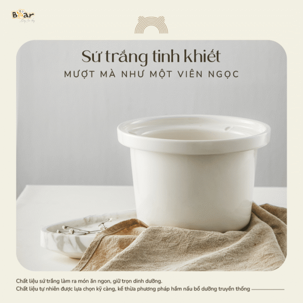 Nồi nấu chậm 1.5L Bear SB-NNC15 - Ảnh 7