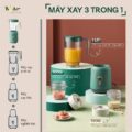 Máy xay sinh tố Bear BL-B10V2 đa năng 3 cối - Ảnh 5