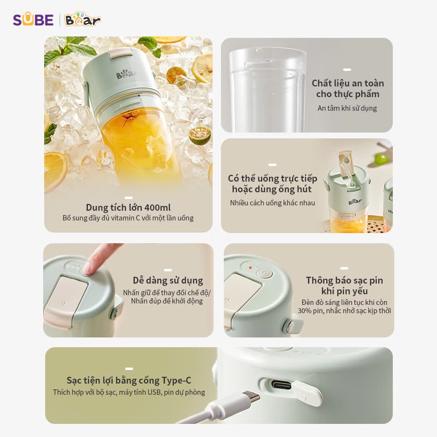 may xay sinh to cam tay bear sb mx04x anh 07